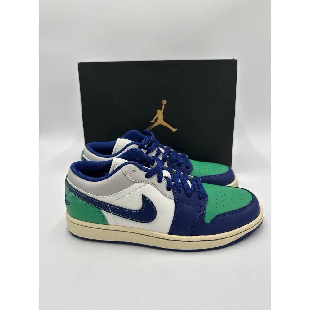 Air Jordan 1 Low Shoes Sail 553558-147 New In Box NWB Size 10.5